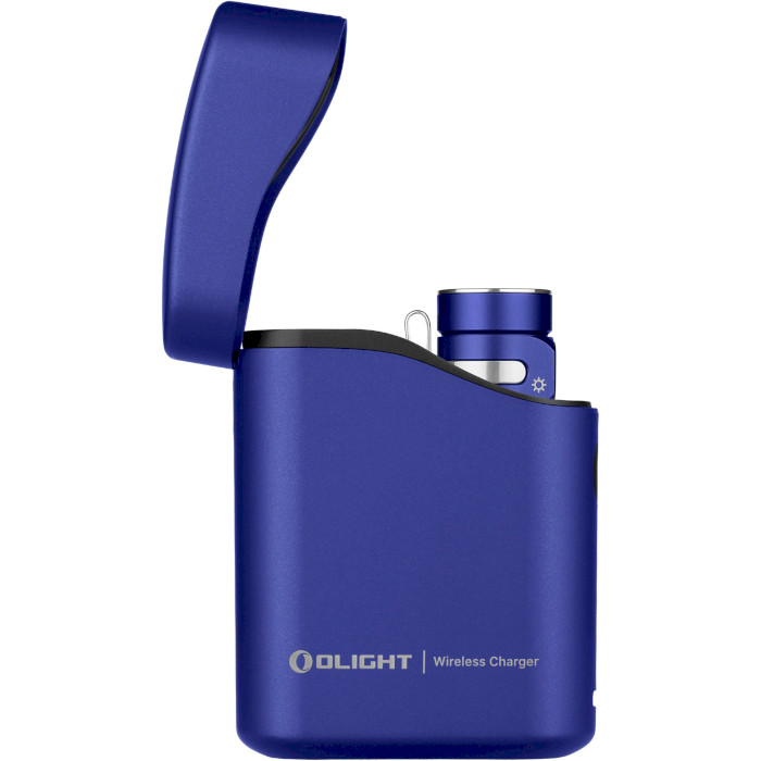 Фонарь OLIGHT Baton 4 Premium Edition with Charging Case Regal Blue