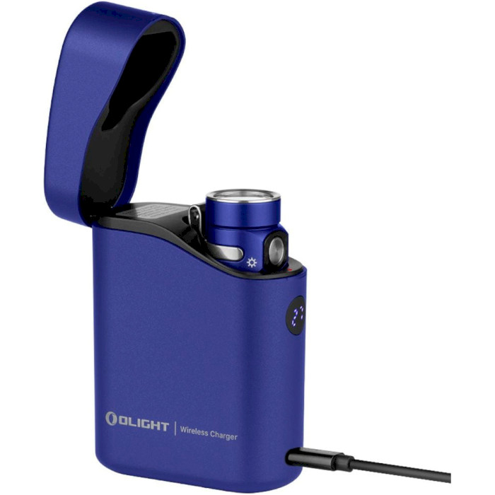 Ліхтар OLIGHT Baton 4 Premium Edition with Charging Case Regal Blue