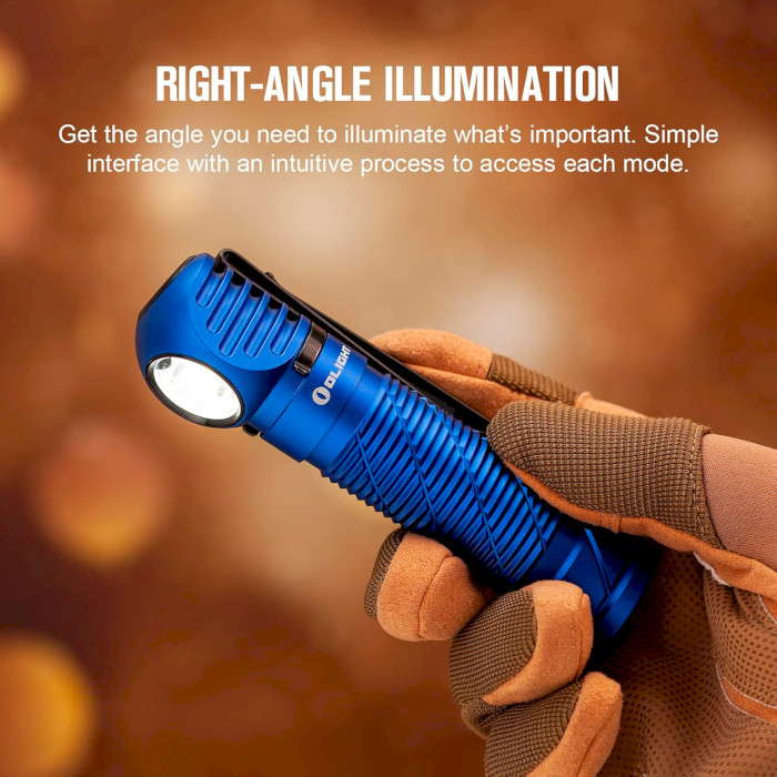 Ліхтар налобний OLIGHT Perun 2 Blue