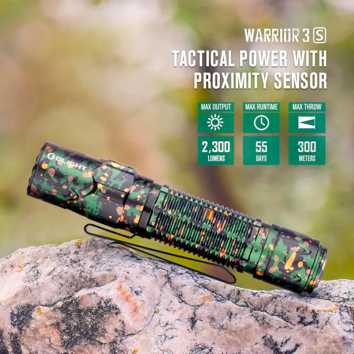 Ліхтар тактичний OLIGHT Warrior 3S Camo