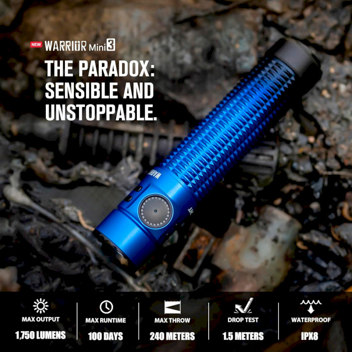 Ліхтар тактичний OLIGHT Warrior Mini 3 Midnight Horizon