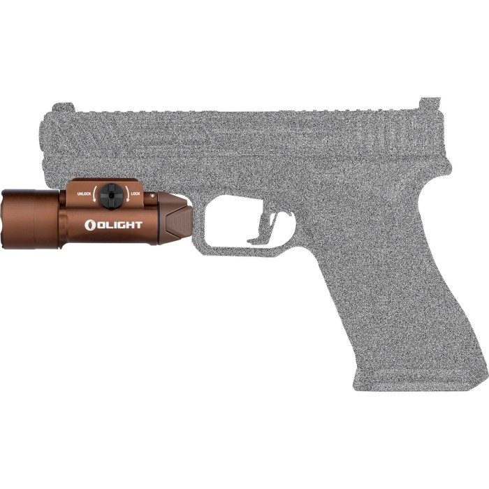 Фонарь тактический подствольный OLIGHT PL Turbo Valkyrie Desert Tan