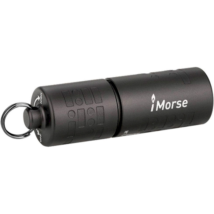 Ліхтар-брелок OLIGHT IMorse Gunmetal Gray