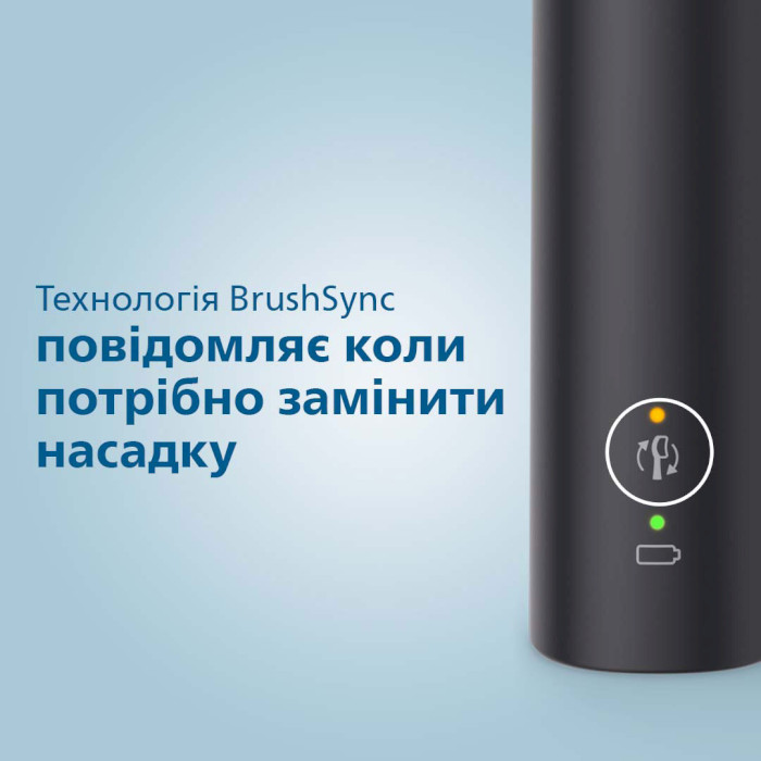 Електрична зубна щітка PHILIPS Sonicare 3100 series Black (HX3673/14)