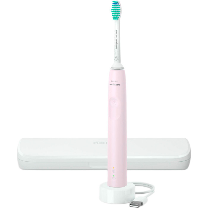 Электрическая зубная щётка PHILIPS Sonicare 3100 series Pink (HX3673/11)