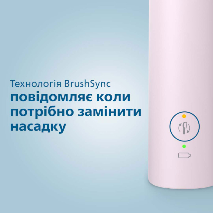 Електрична зубна щітка PHILIPS Sonicare 3100 series Pink (HX3673/11)