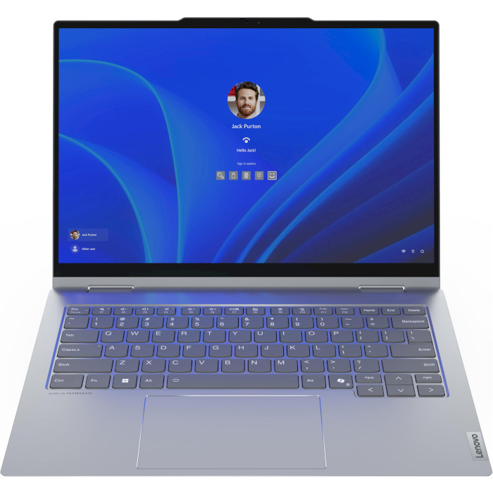 Ноутбук LENOVO ThinkBook 14 2-in-1 G4 IML Luna Gray (21MX000VRA)