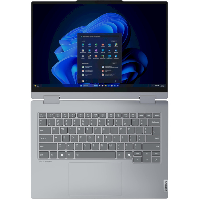 Ноутбук LENOVO ThinkBook 14 2-in-1 G4 IML Luna Gray (21MX000VRA)