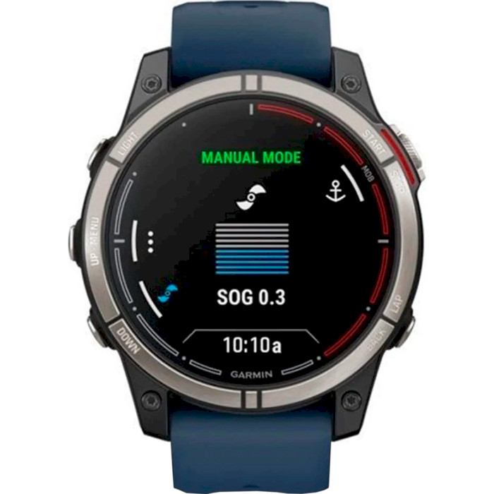 Смарт-годинник GARMIN Quatix 7 Pro Silver (010-02803-81)