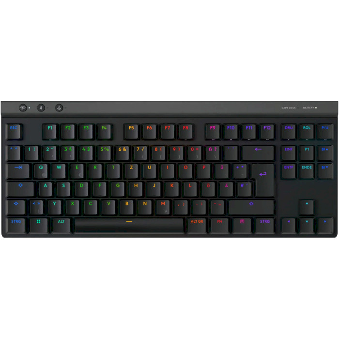 Клавиатура беспроводная LOGITECH G515 Lightspeed TKL Wireless Gaming Keyboard Black (920-012872)