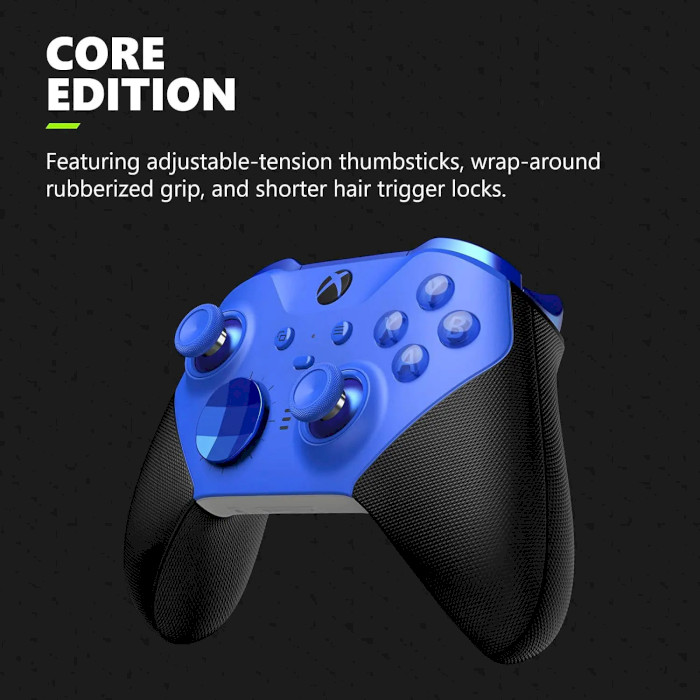 Геймпад MICROSOFT Xbox Elite Wireless Controller 2 Blue Core Edition (RFZ-00018)