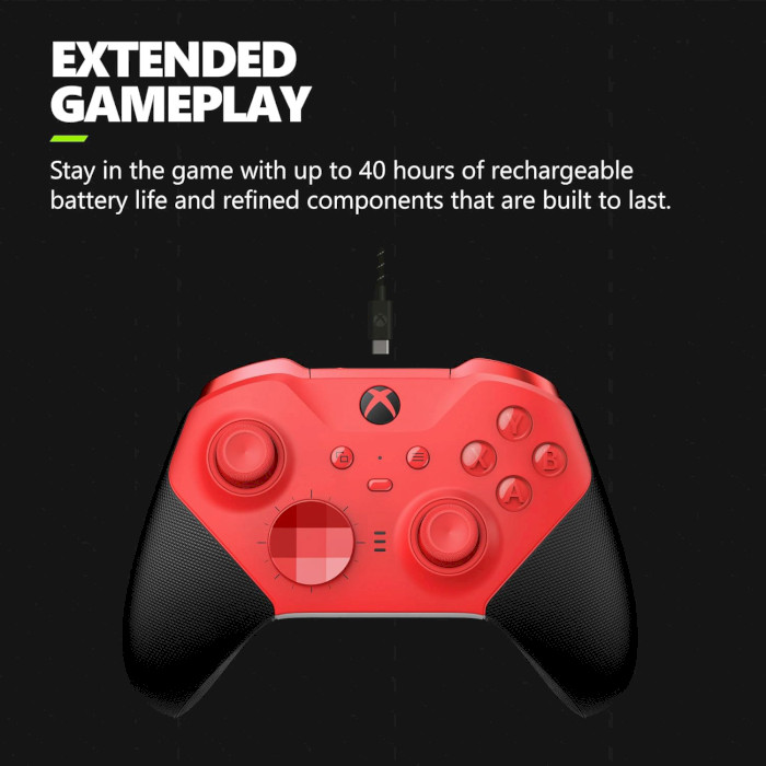 Геймпад MICROSOFT Xbox Elite Wireless Controller 2 Red Core Edition (RFZ-00014)