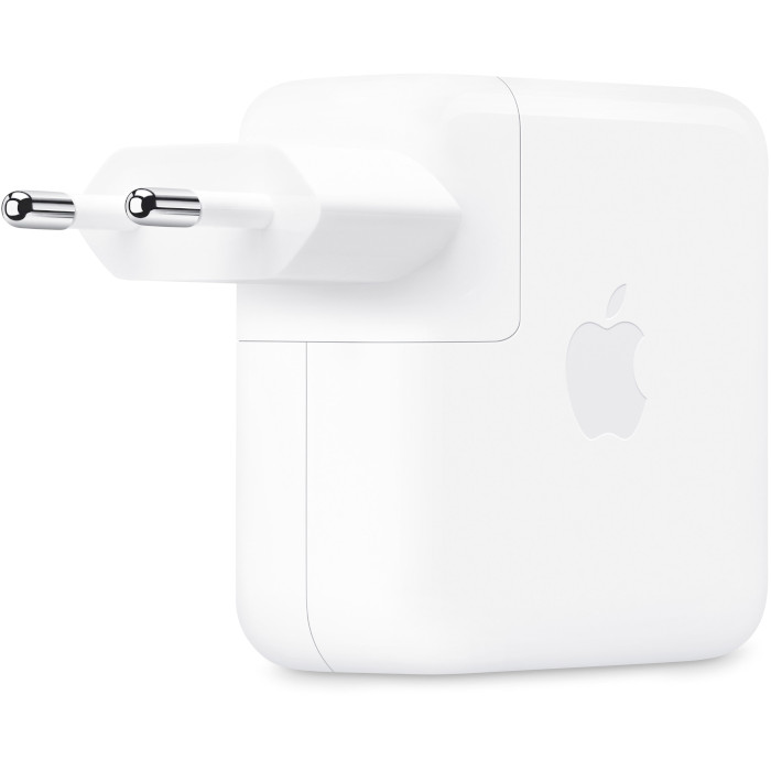 Зарядний пристрій APPLE A2743 70W USB-C Power Adapter White (MXN53ZM/A)