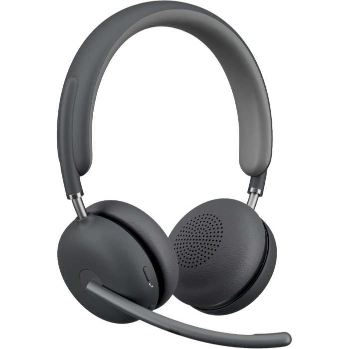 Гарнітура бездротова LOGITECH Zone Wireless 2 Teams Version Bluetooth Graphite (981-001436)