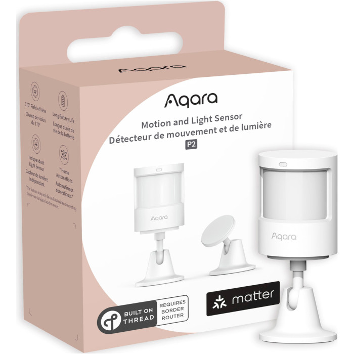 Датчик движения с детекцией дневного света AQARA Motion and Light Sensor P2 (ML-S03D)