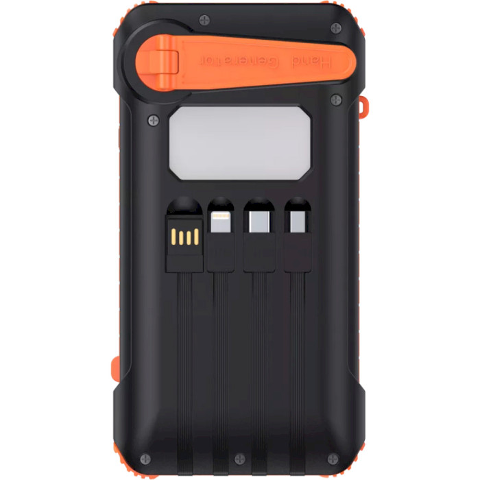 Повербанк з сонячною батареєю HAVIT PB5126 20000mAh Black