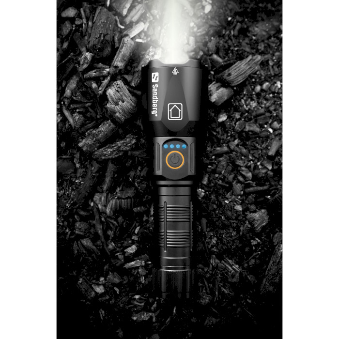 Фонарь-повербанк SANDBERG Survivor Torch Powerbank 5000