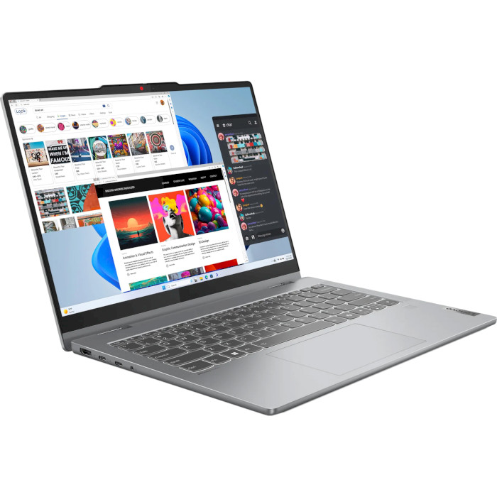 Ноутбук LENOVO IdeaPad 5 2-in-1 14IRH9 Luna Gray (83KX0047RA)