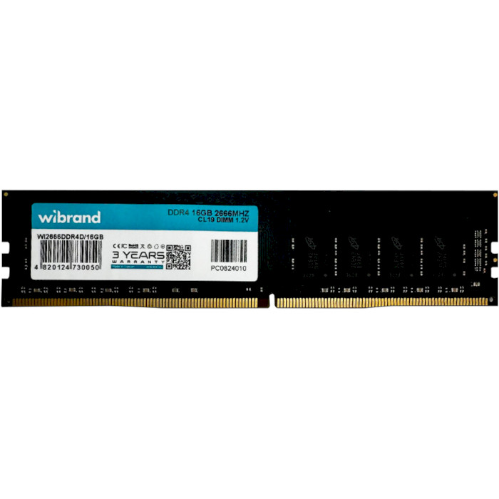 Модуль пам'яті WIBRAND DDR4 2666MHz 16GB