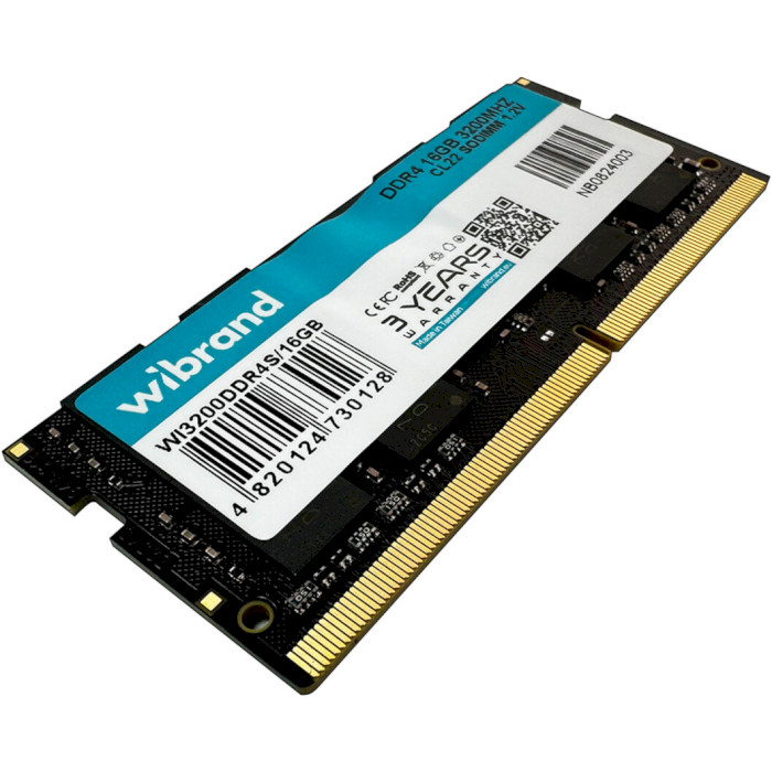 Модуль пам'яті WIBRAND SO-DIMM DDR4 3200MHz 16GB