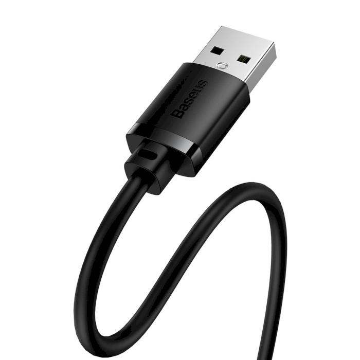 Кабель-подовжувач BASEUS AirJoy USB2.0 Extension Cable 0.5м Cluster Black (B00631100111-00)