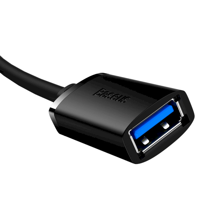 Кабель-удлинитель BASEUS AirJoy USB3.0 Extension Cable 1.5м Black (B00631103111-02)