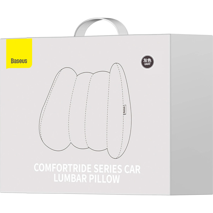 Подушка для спини BASEUS ComfortRide Series Car Lumbar Pillow Gray (CNYZ000013)