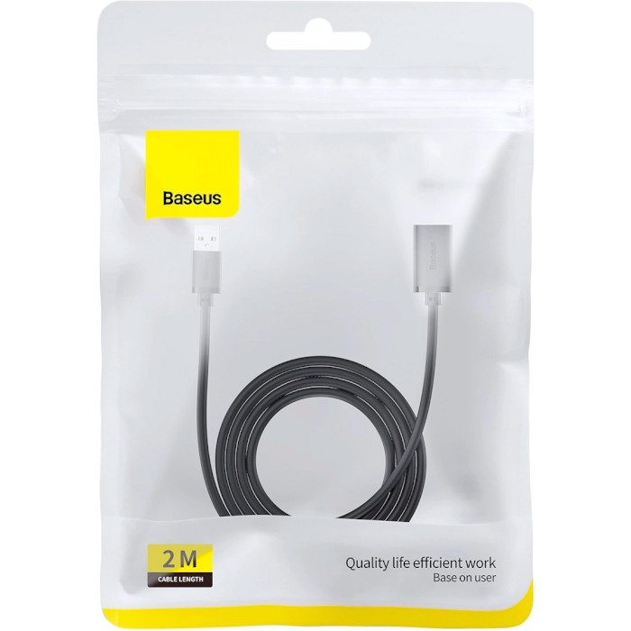 Кабель-подовжувач BASEUS AirJoy USB3.0 Extension Cable 2м Black (B00631103111-03)