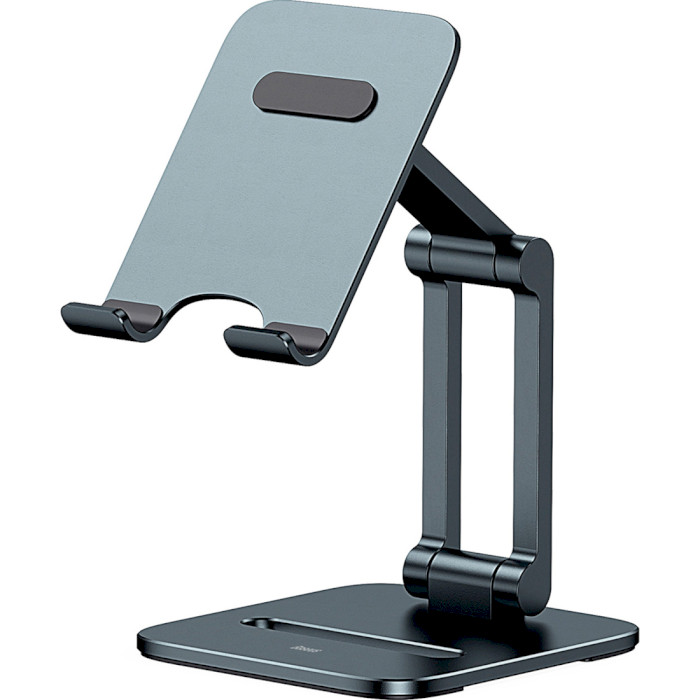 Підставка для смартфона BASEUS Desktop Biaxial Foldable Metal Stand for Phones Gray (LUSZ000013)