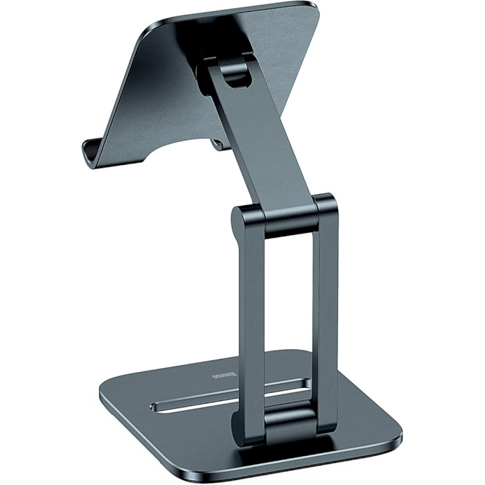 Підставка для смартфона BASEUS Desktop Biaxial Foldable Metal Stand for Phones Gray (LUSZ000013)