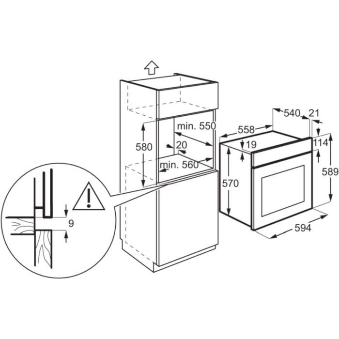 Духовой шкаф ELECTROLUX SteamBake Pro 600 EOD5F70BX