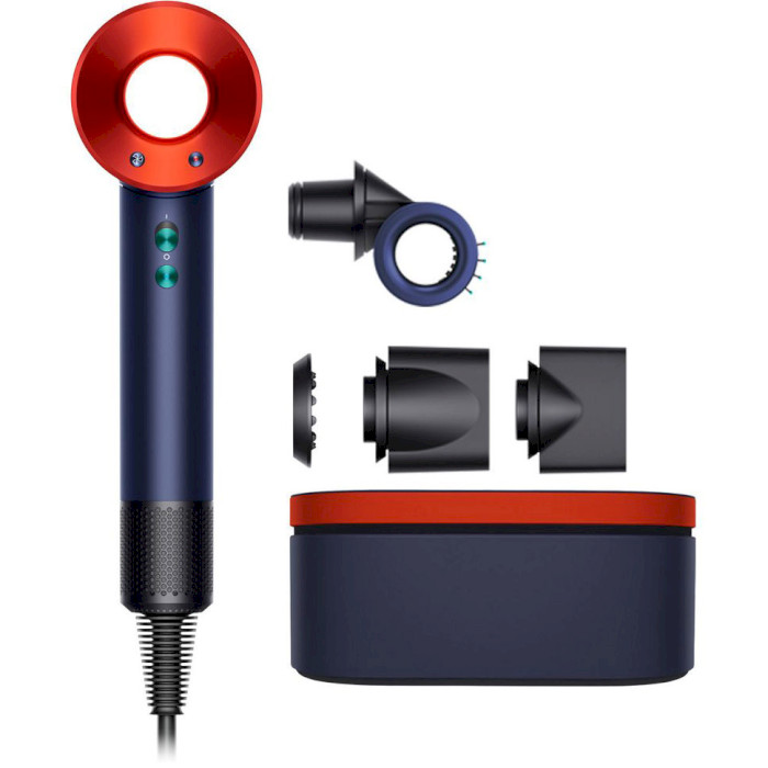 Фен DYSON Supersonic HD15 Prussian Blue/Topaz Orange (453863-01)