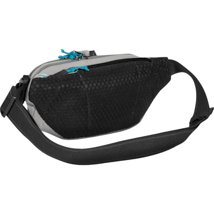 Сумка на одно плечо/на пояс (бананка) PACSAFE Eco Anti-Theft Waist Pack Gray