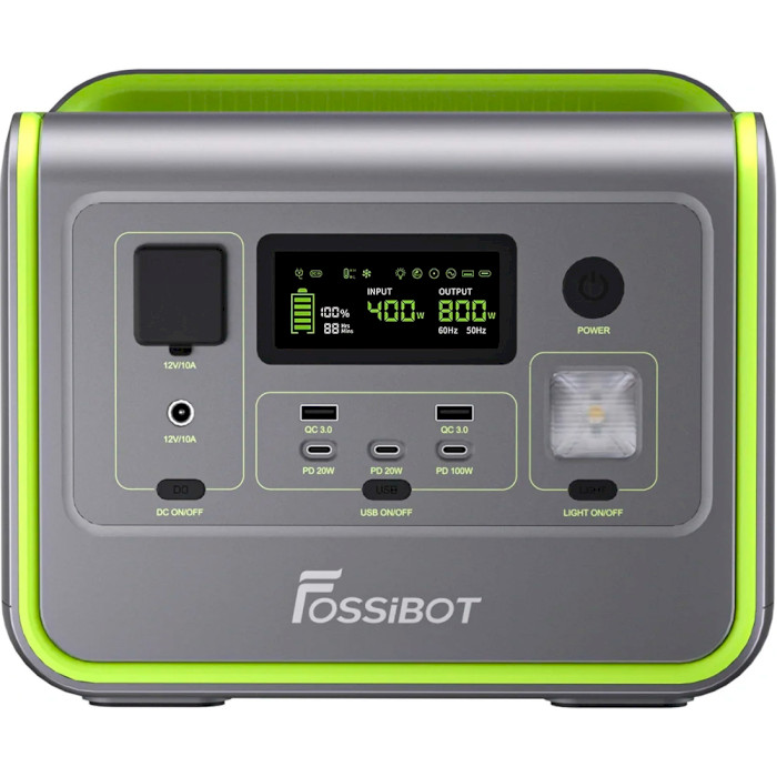 Зарядная станция FOSSIBOT F800 Green