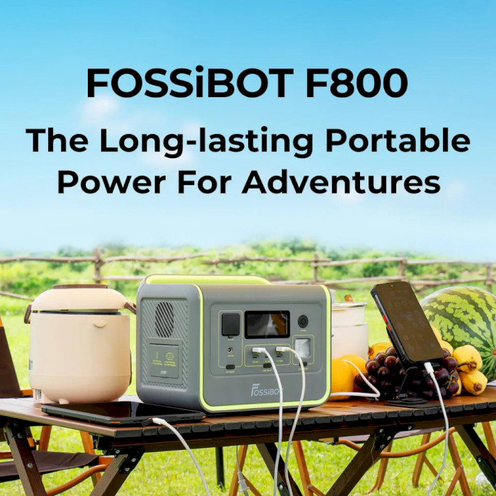 Зарядная станция FOSSIBOT F800 Green