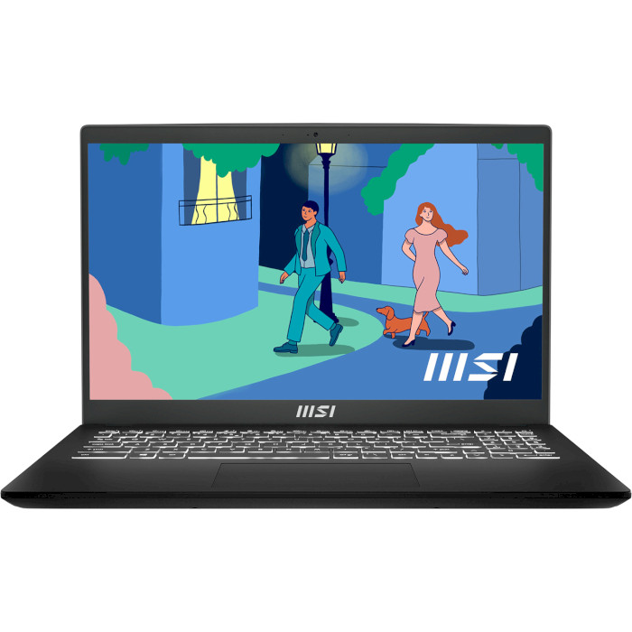 Ноутбук MSI Modern 15 B12M Classic Black (9S7-15H112-020UL)