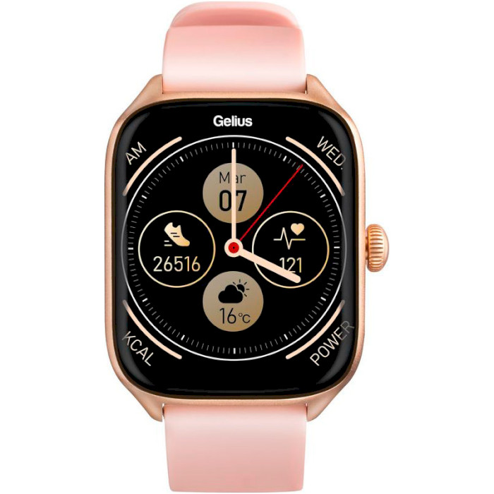 Смарт-годинник GELIUS Pro GP-SW012 Amazwatch GTS Gold Rose