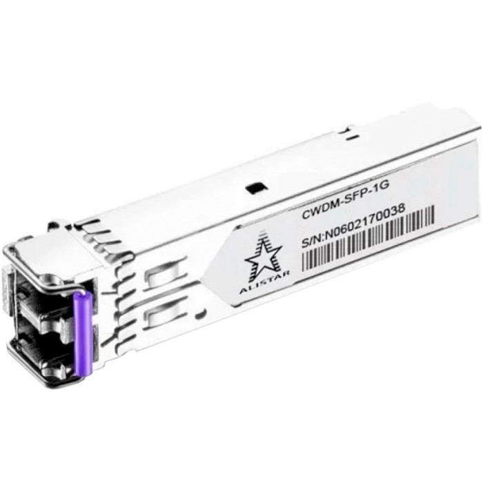 Модуль ALISTAR SFP-1G-EX-C-49 SFP 1GbE Tx1490 40km DDM SM LC Duplex