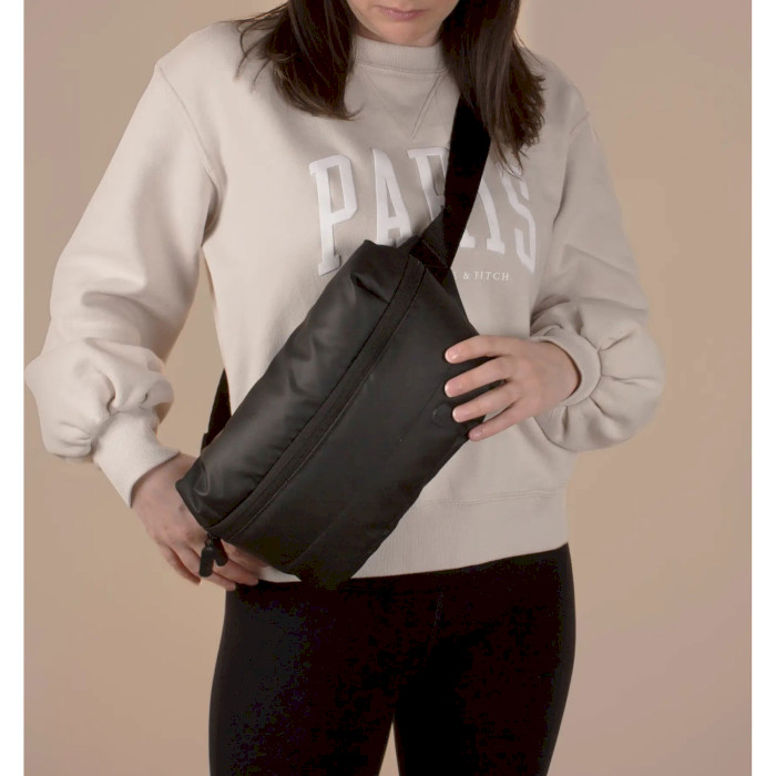 Сумка на одне плече/на пояс (бананка) HEYS Puffer Waist Bag Black