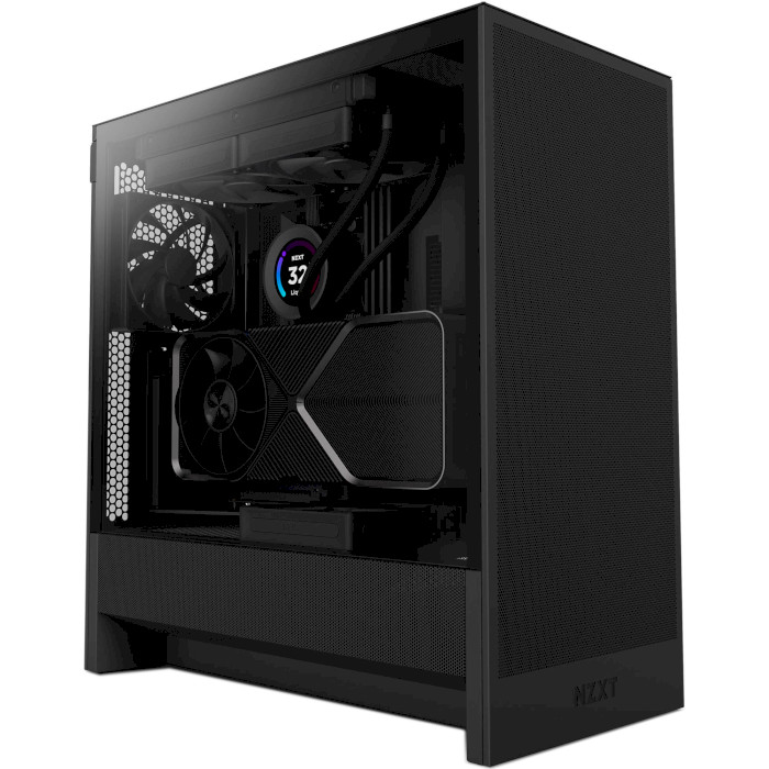 Корпус NZXT H5 Flow Black (CC-H52FB-01)