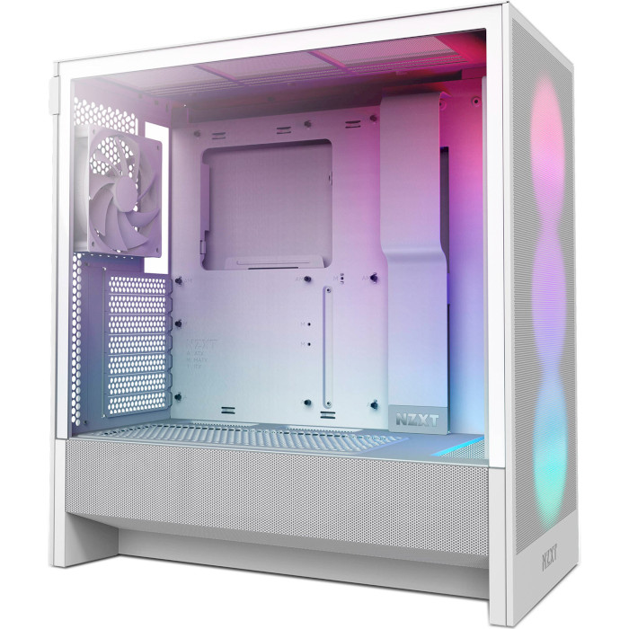 Корпус NZXT H5 Flow RGB White (CC-H52FW-R1)