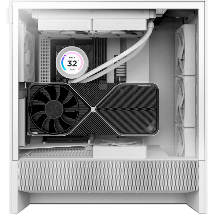 Корпус NZXT H5 Flow White (CC-H52FW-01)