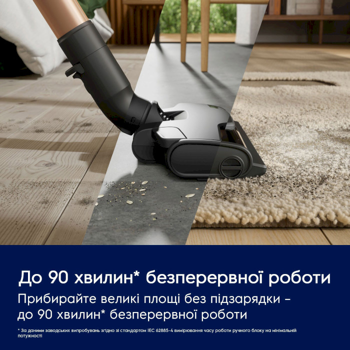 Пылесос вертикальный ELECTROLUX 800 Cordless EP82UB25UG (900402301)