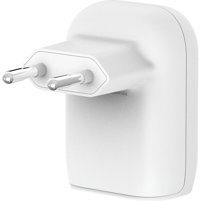 Зарядное устройство BELKIN Boost Up Charge Dual Wall Charger with PPS 37W White (WCB007VFWH)