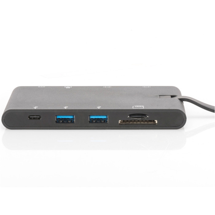 Порт-репликатор DIGITUS USB-C 9-Port Universal Travel Docking Station (DA-70865)