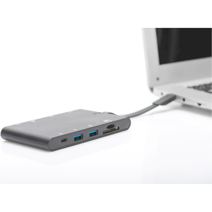 Порт-репликатор DIGITUS USB-C 9-Port Universal Travel Docking Station (DA-70865)