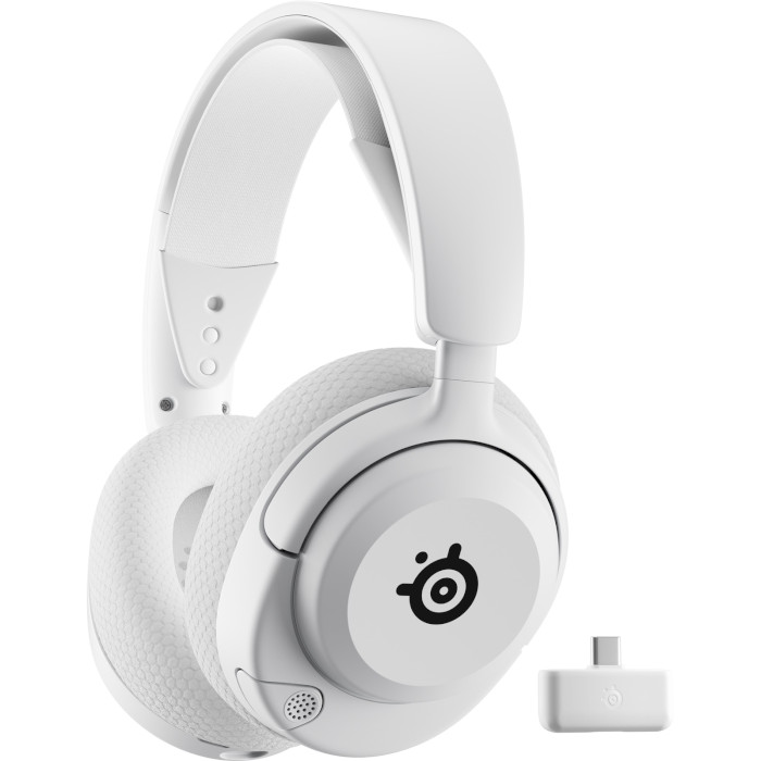 Навушники геймерскі STEELSERIES Arctis Nova 5 Wireless White (61671)