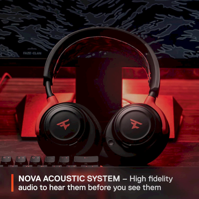 Наушники геймерские STEELSERIES Arctis Nova 7 Faze Clan Edition (61556)