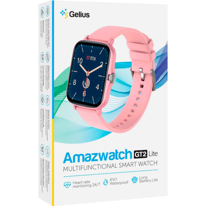 Смарт-годинник GELIUS Pro GP-SW003 Amazwatch GT2 Lite Pink