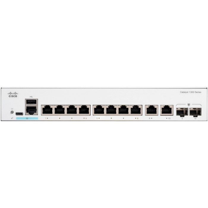 Коммутатор CISCO Catalyst C1300-8T-E-2G